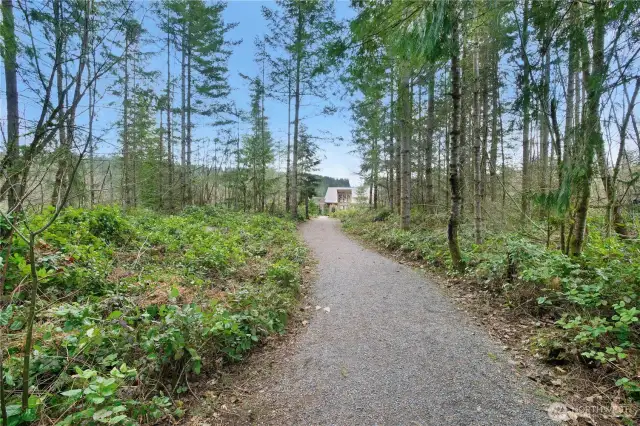 Enjoy over 30 miles of groomed trails throughout Trilogy at Tehaleh.
