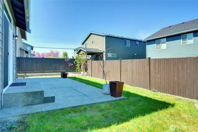 Manicured Grounds, Fenced Backyard, Oversized Patio