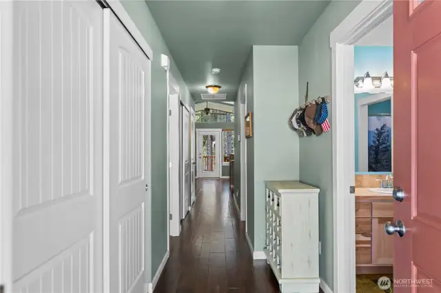 Entry from front door.