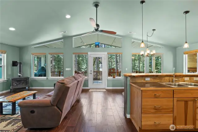 Open concept.