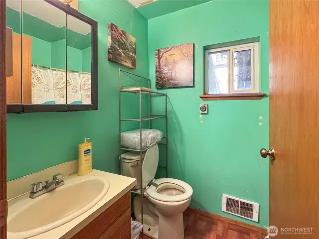 Main floor Bathroom.