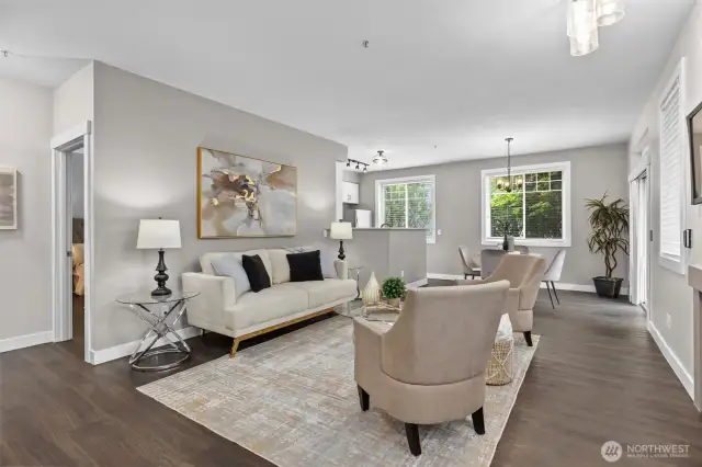 New Flooring, Paint, and Trim Throughout; Open Concept