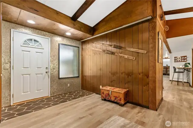Entry into the home