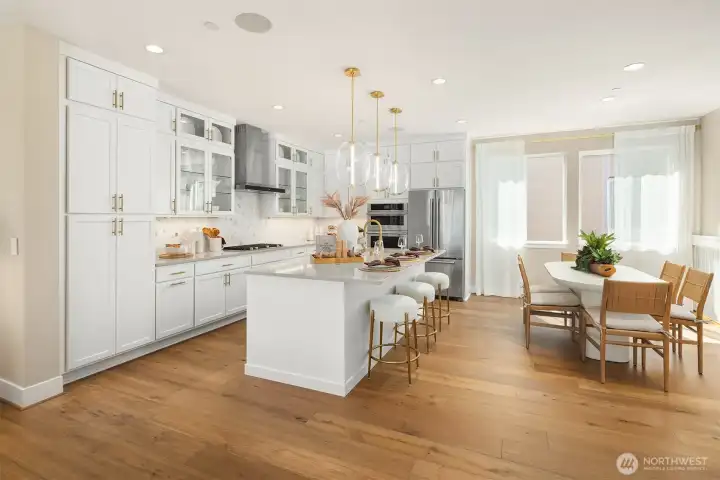 Photos are for illustrative purposes only & depict a different floor plan by Toll Brothers, finishes, or features than the actual home for sale. Actual layout & specifications vary. Home listed for sale (Acadian) is brand new & photos are not yet available.