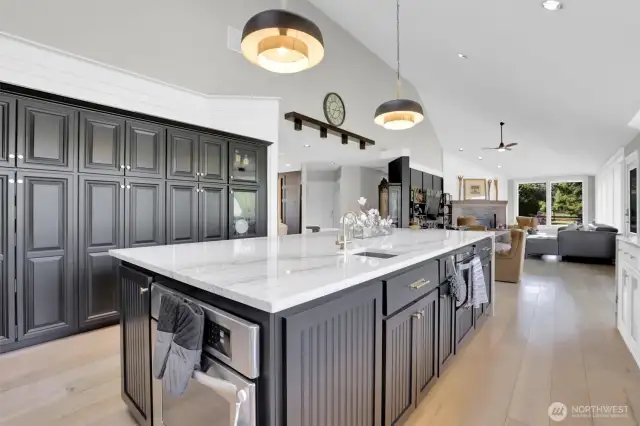two separate built in ovens, conventional and convection