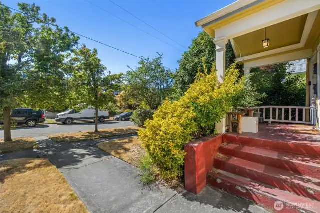 Covered porch