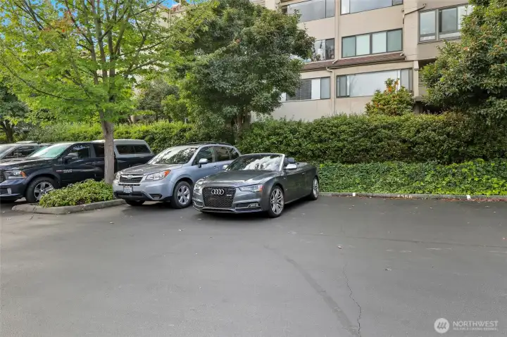 Additional designated parking spot!