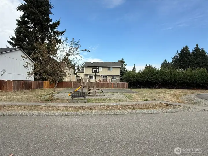 Nice Community Park with Playground Equipment and Basketball court, conveniently located directly across the street from this home in a Low Traffic Culdesac.