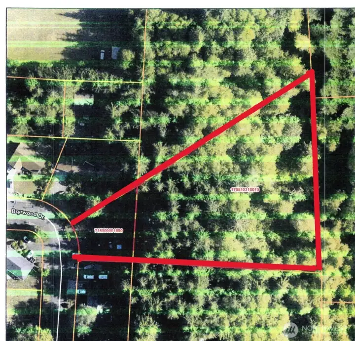 Appromatley 2.43+- Acres