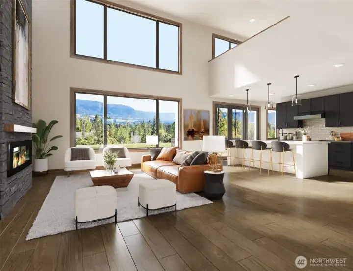 Photos, plans and elevations may be examples representing the community, community  amenities, homes or artist’s renderings that may not accurately represent the actual  condition of a homesite or home as constructed, and may also contain options and  upgrades which are not included in the sale. Trailside Homes reserves the right to make  changes to floor plans, specifications, dimensions, design and elevations without prior  notice. Stated dimensions and square footage, if applicable, are estimated and should  not be used as representations of the home’s actual size.