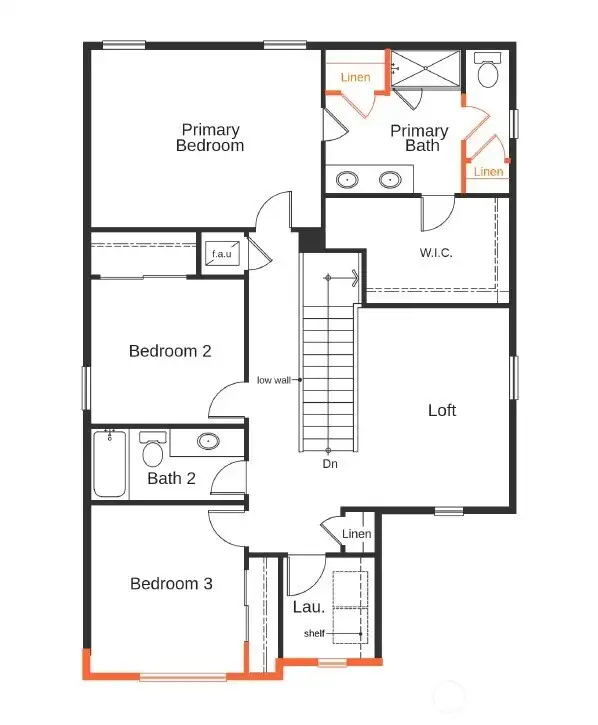 Photo idea of layout, not of actual home Photo idea of layout, not of actual home