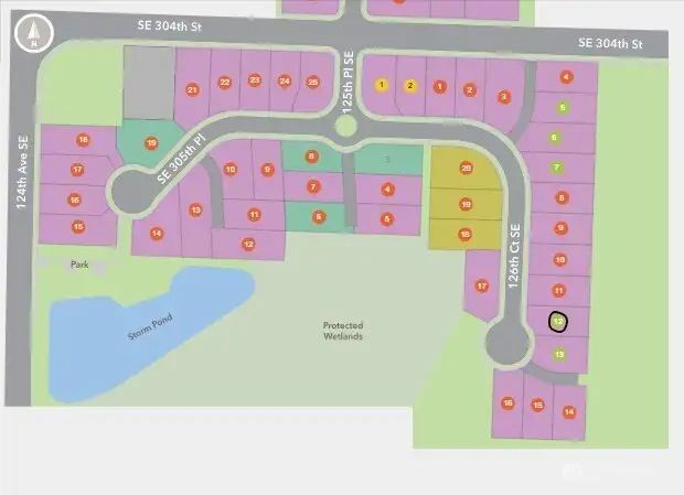 The Willows community map