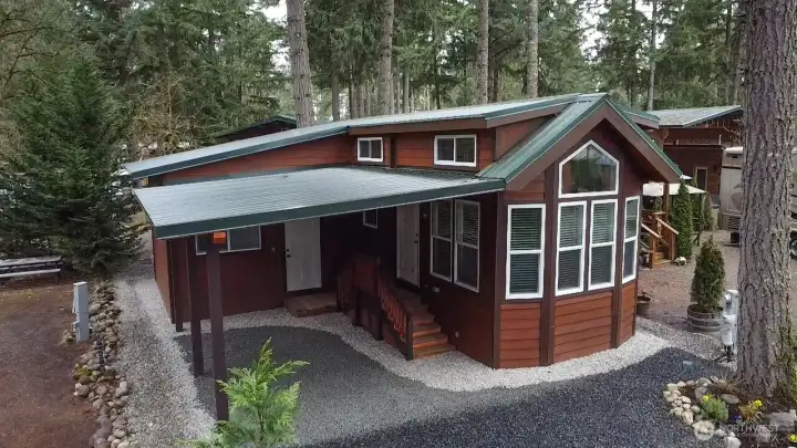 10 MAPLE 2025 CABIN WITH SHED AND CARPORT