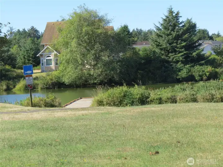 North Bay Park also has a public fishing dock where you can fish for 10-15 pound trout!