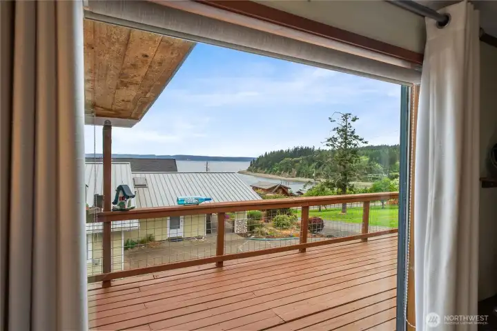 Western view from living room