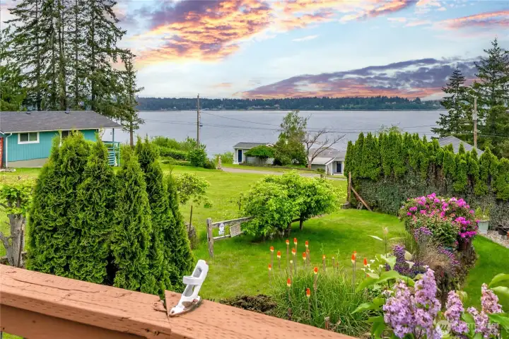 View from western deck