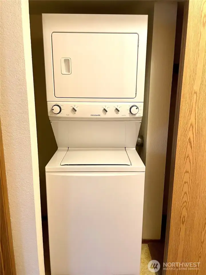 Laundry closet