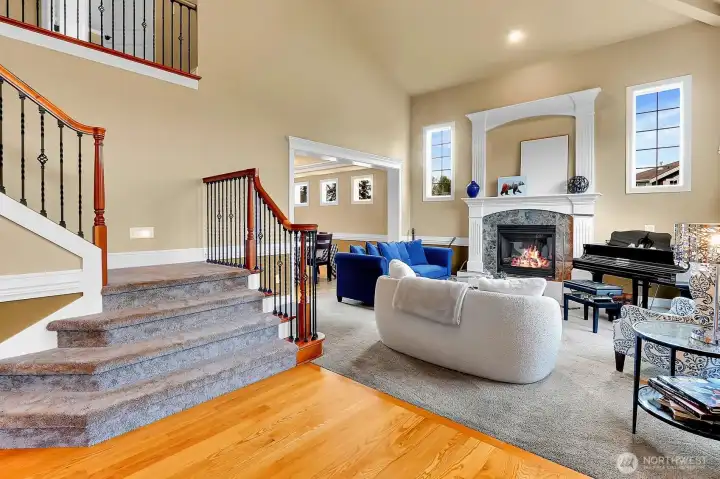You'll be impressed the moment you walk in to the soaring ceilings, intricate millwork and molding and hardwood floors.
