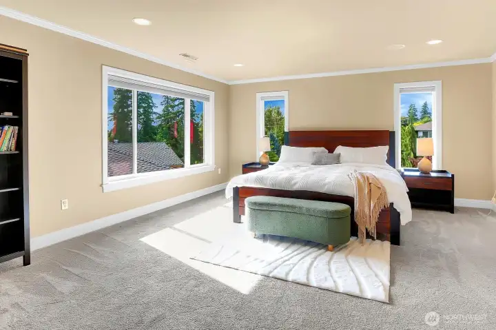 Spacious Primary Bedroom