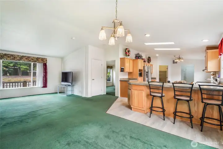 Open Concept for easy entertaining