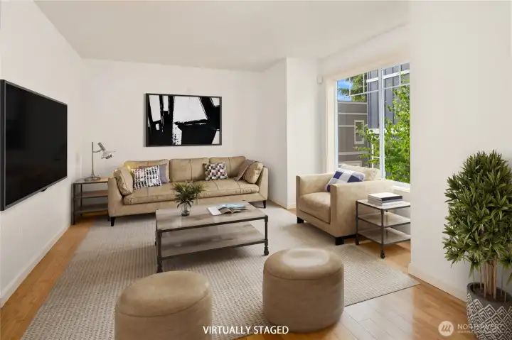 Living room.