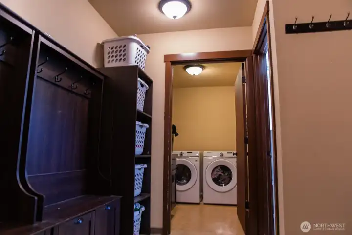 Laundry & Mud room