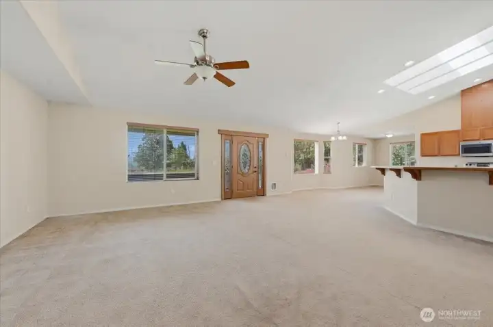 Oversized space for all your needs