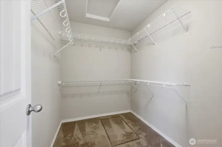 Primary Walk-In Closet