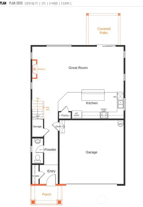 1st Floor Layout