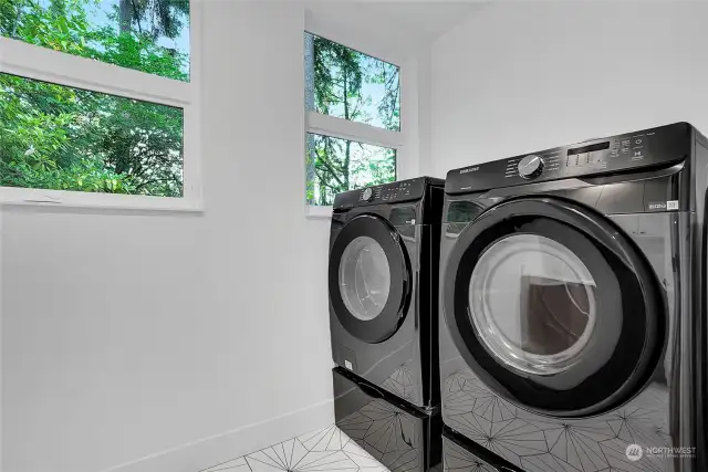 Washer and Dryer Included