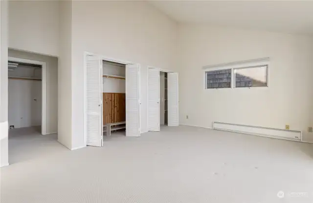 Primary cedar lined closets