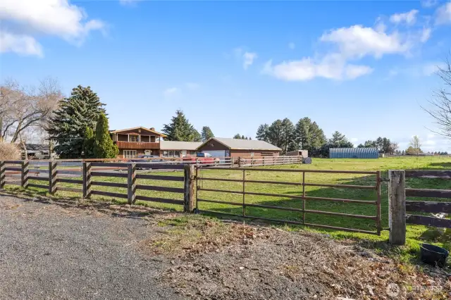 Fully Fenced Pasture with UGS system.