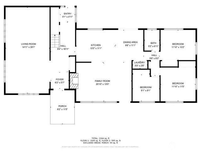 Main Level Floorplan