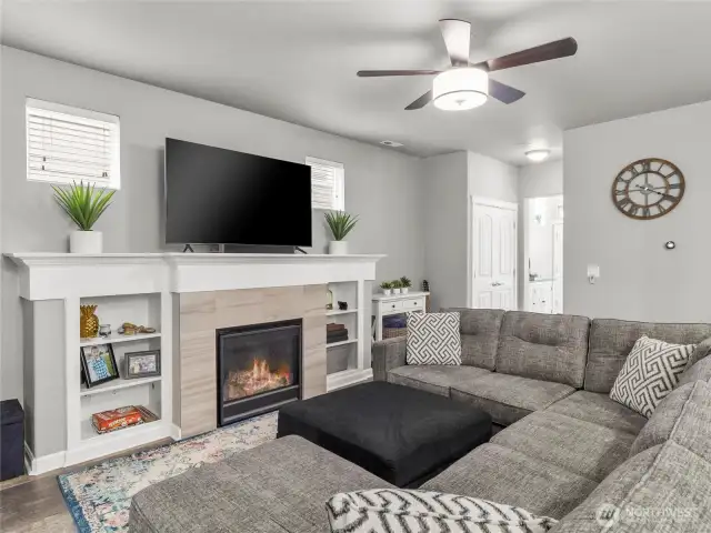 gas fireplace