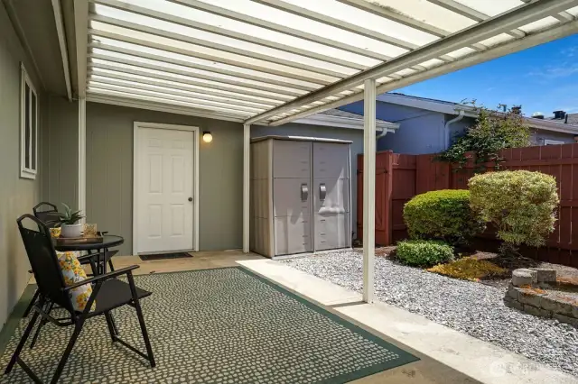 Large cover patio