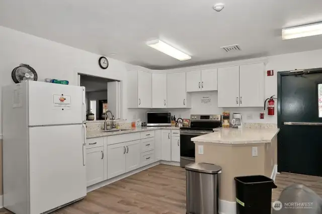 Clubhouse kitchen