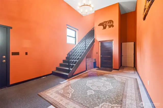 Main level Entrance Door is Elevator