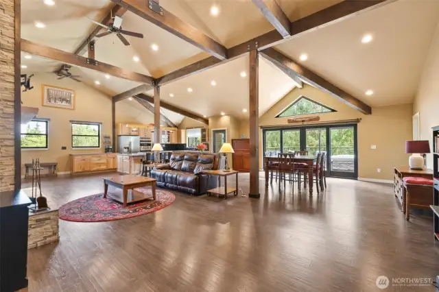 Greatroom Beams