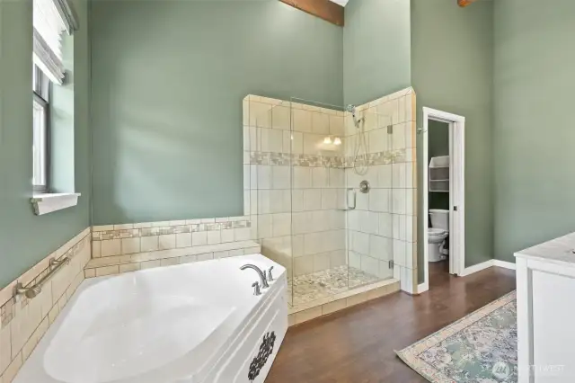 Primary Bathroom Soaking Tub