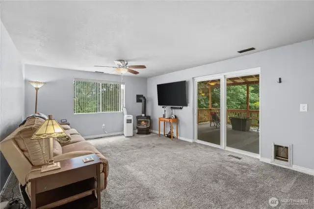 Lower family room/ back deck