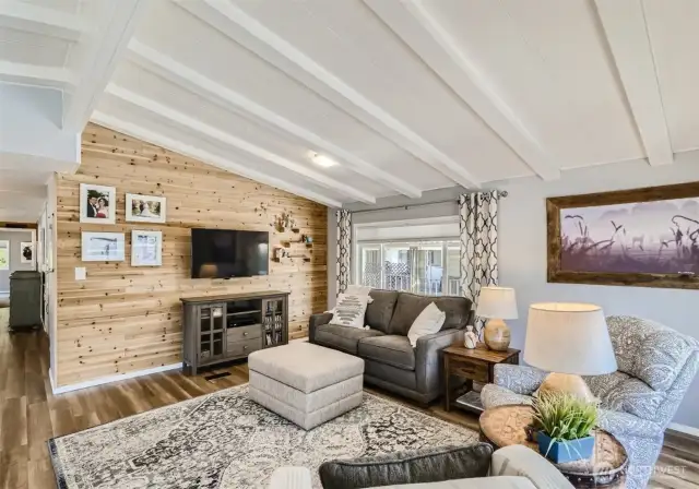 Stylish touches throughout