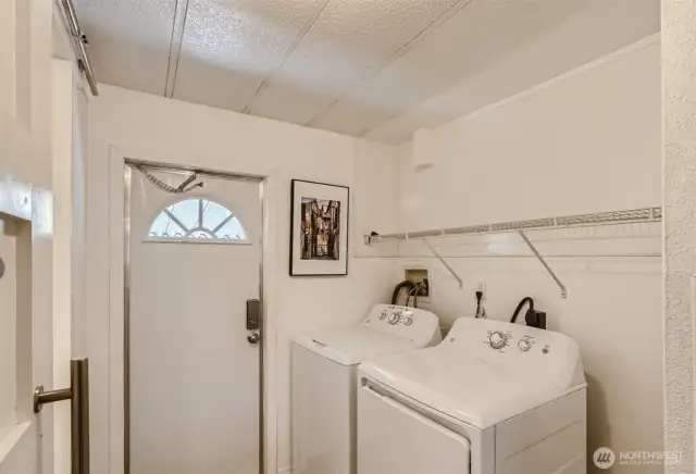Washer and dryer included