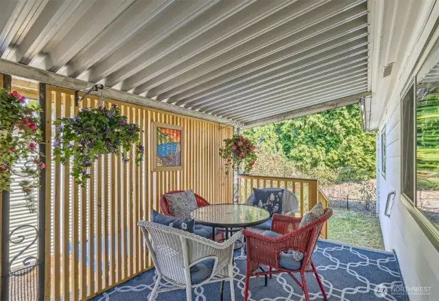 Outdoor living space