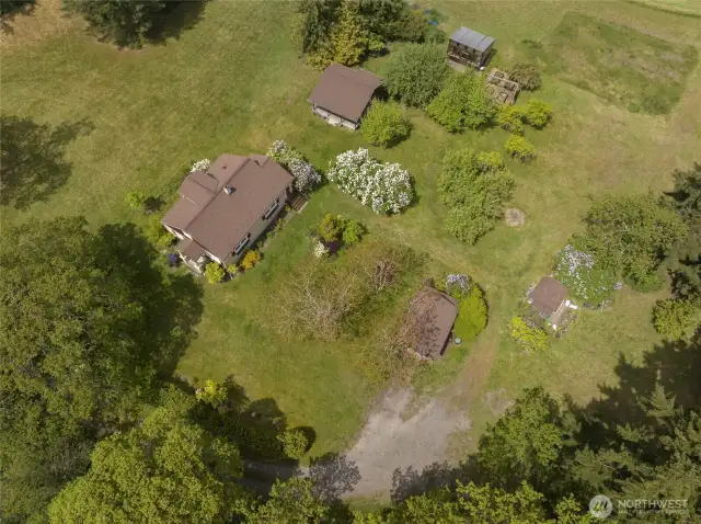 A true gem in Sequim.  Your opportunity for wide-open spaces awaits.