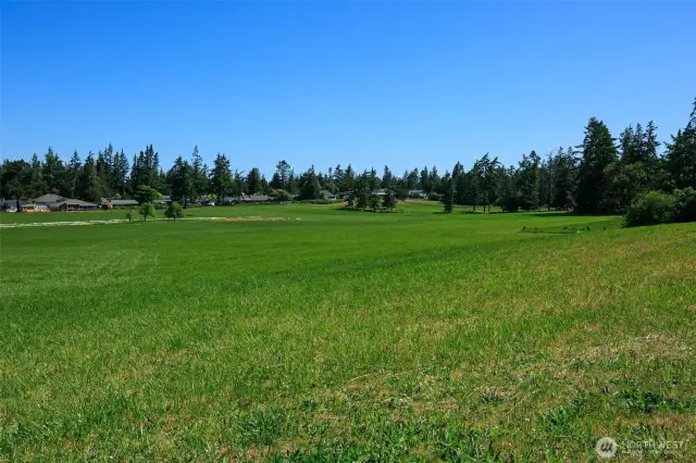 View to the six parcels below.