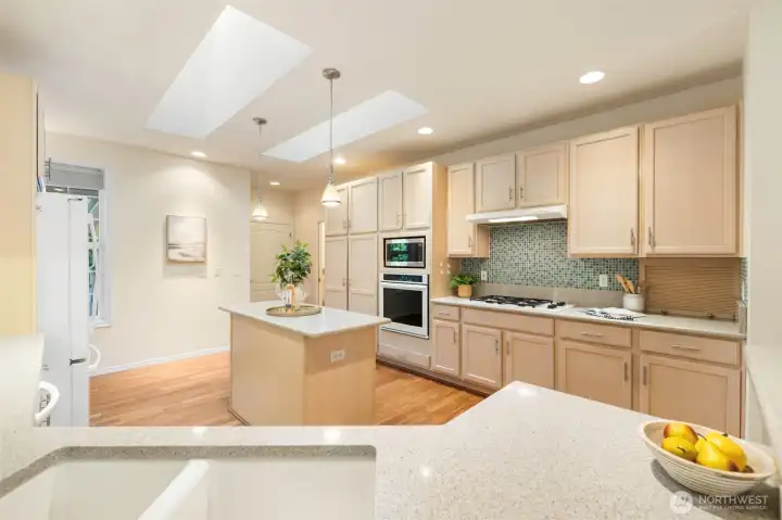 This kitchen has LOADS of storage!