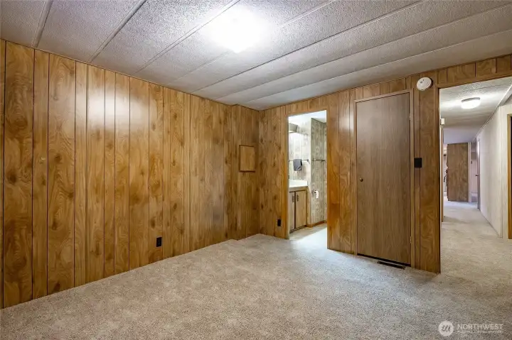 Generous Primary Bedroom.