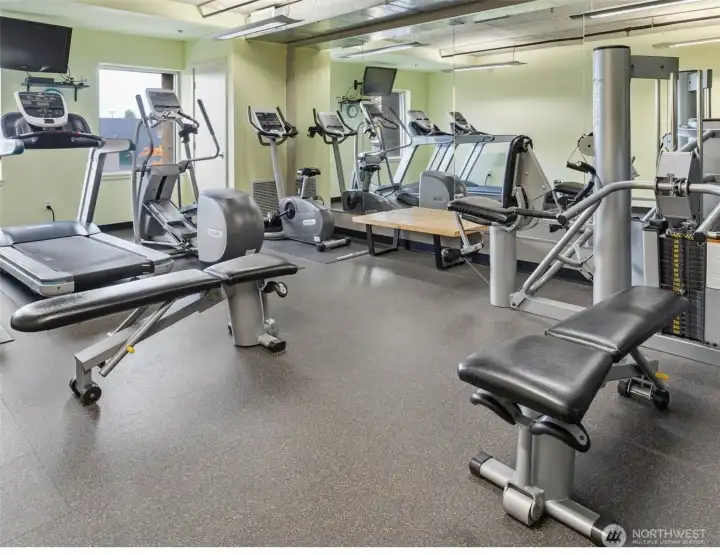 Fitness center / gym is located on the 3rd floor.