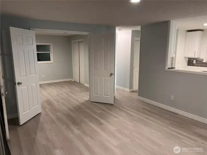 Primary Bedroom w/double door entry