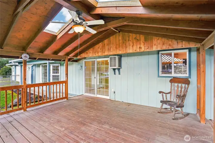 Covered Deck